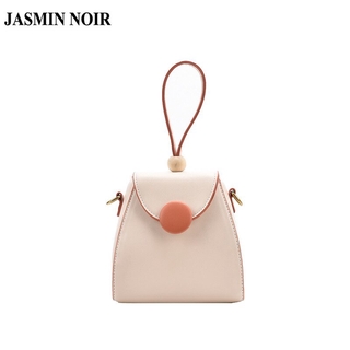 Túi Tote JASMIN NOIR Vải Da PU Nhỏ Gọn Kiểu Dáng Ngọt Ngào Hợp Thời Trang