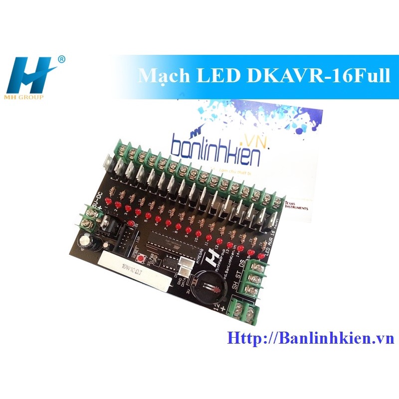 BLK Mạch LED DKAVR-16Full