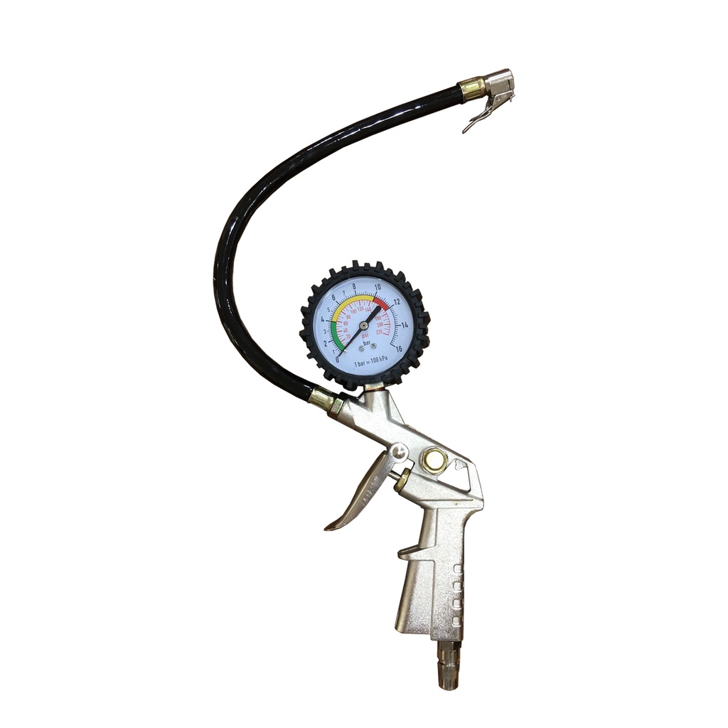 Đầu bơm xe, Dụng cụ bơm hơi, bơm lốp xe máy, xe ô tô - Đồng hồ bơm hơi