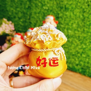 (Chọn màu) Chậu vàng May Mắn đa phúc 7cm