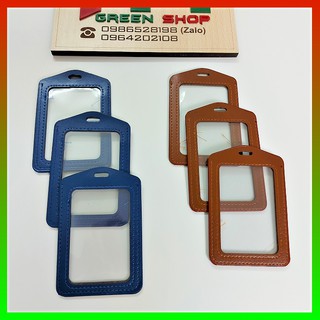 Bao đựng thẻ nhân viên dọc kích thước 8,6x5,4