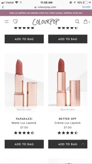 ORDER son COLOURPOP sale 30%