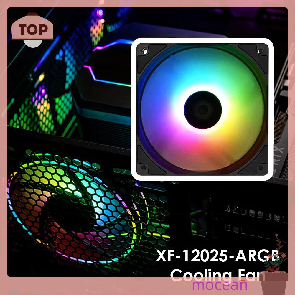 Quạt Tản Nhiệt Mocean Xf-12025-Argb Pwm Pc 120mm Màu Rgb