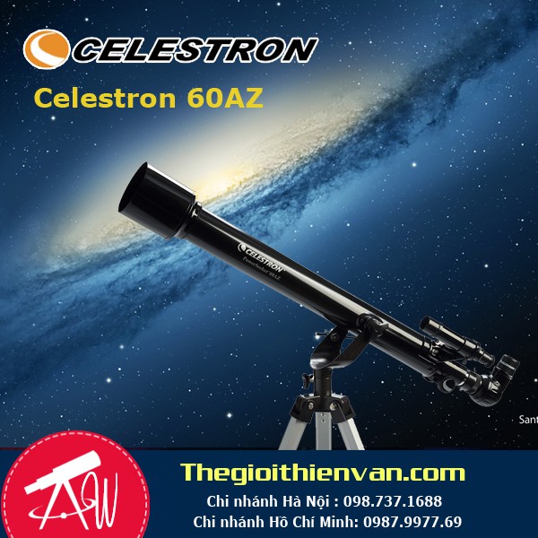 Kính Celestron PowerSeeker 60f700AZ - CHÍNH HÃNG BẢO HÀNH 2 NĂM