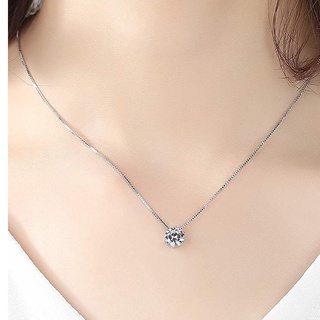 Dây chuyền nữ nhật vy mặt đính đá lấp lánh, dễ thương - dc607
