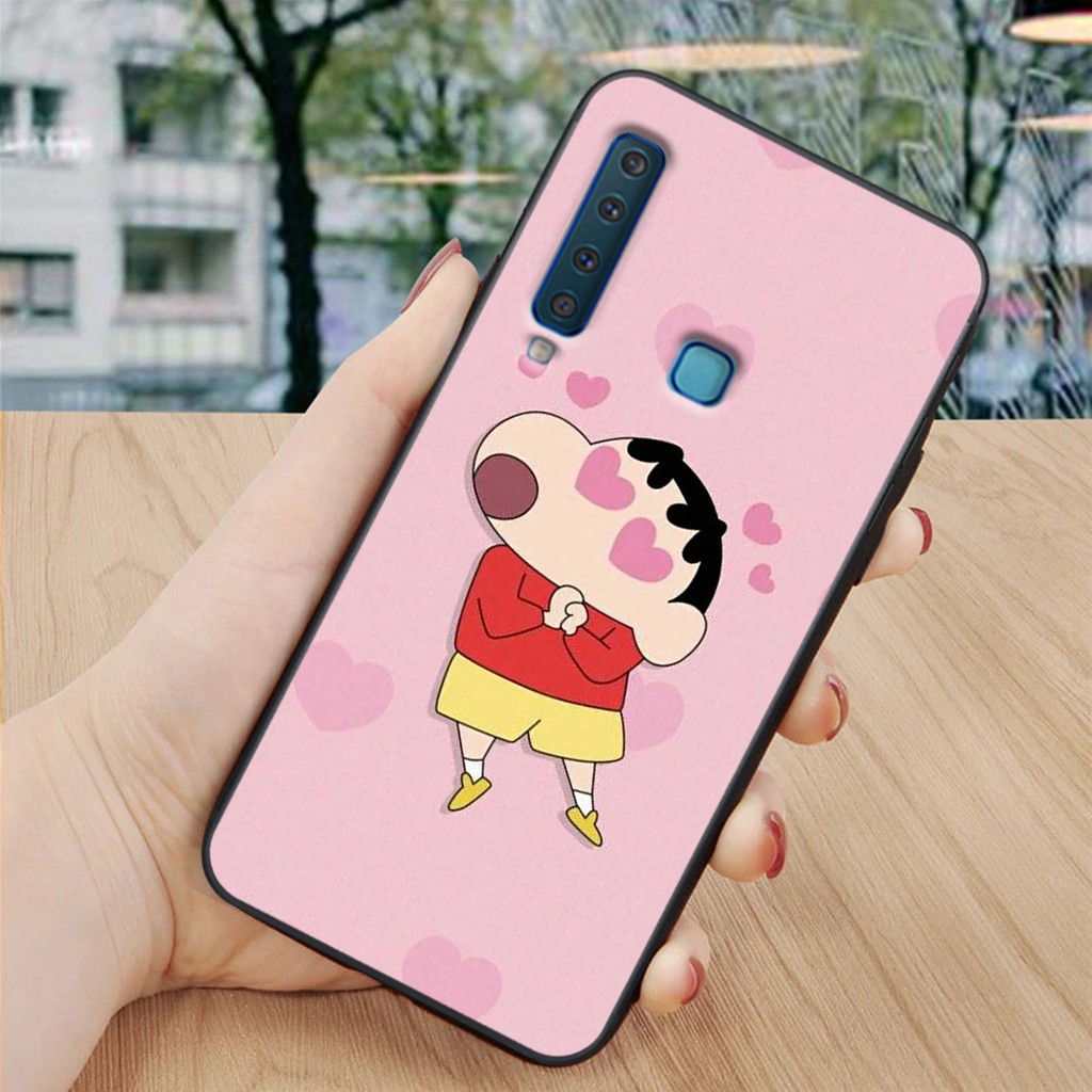 Ốp lưng điện thoại Samsung Galaxy A7 2018 - A9 2018 in hình shin cute- Doremistorevn