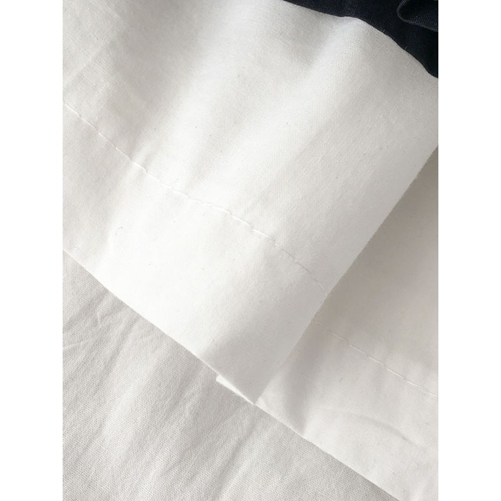 (HÀNG SẴN) Chân váy vải thô xòe dài Vintage màu xám/đen/trắng chuẩn hàng Quảng Châu | BigBuy360 - bigbuy360.vn