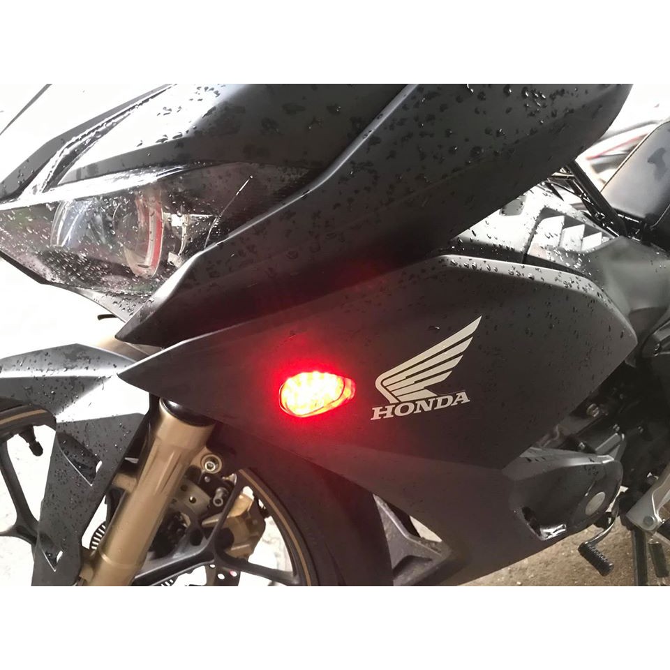 Xi nhan nút áo , xi nhan xe máy led