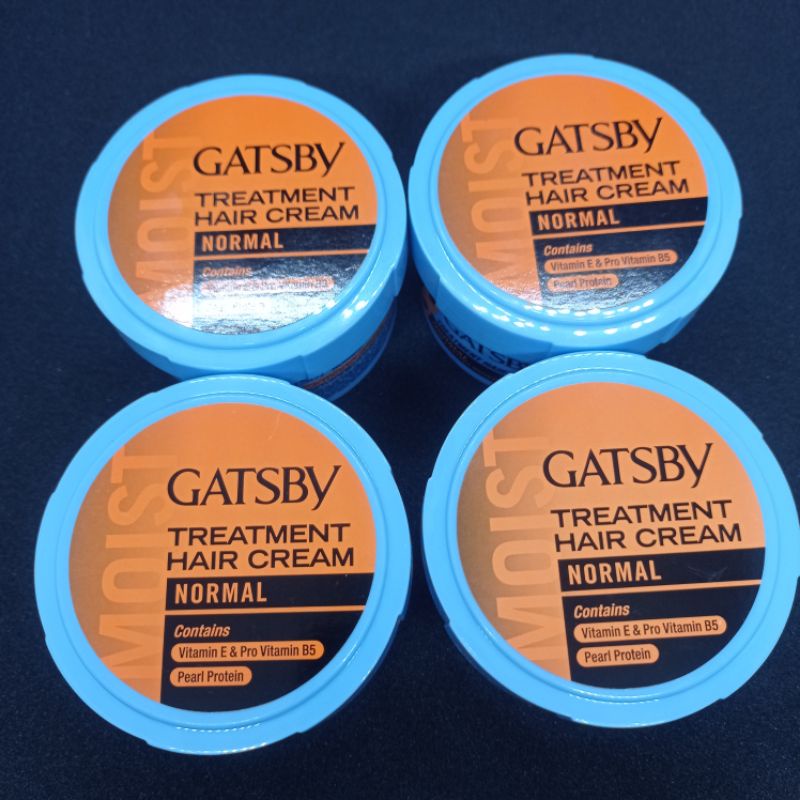 Kem vuốt và dưỡng tóc Phục hồi hư tổn Gatsby Treatment Hair Cream (normal)125g