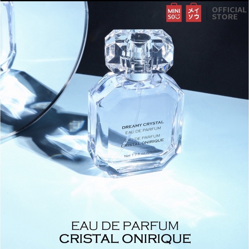 🇹🇭🇹🇭MINISO DREAMY CRYSTALA AEU DE PARFUM:Nước hoa MINISO chuẩn Nhật Bản với hương thơm ngọt ngào,lọ 50ml