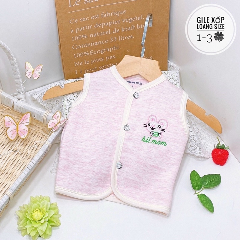 Gile nỉ xốp cho bé