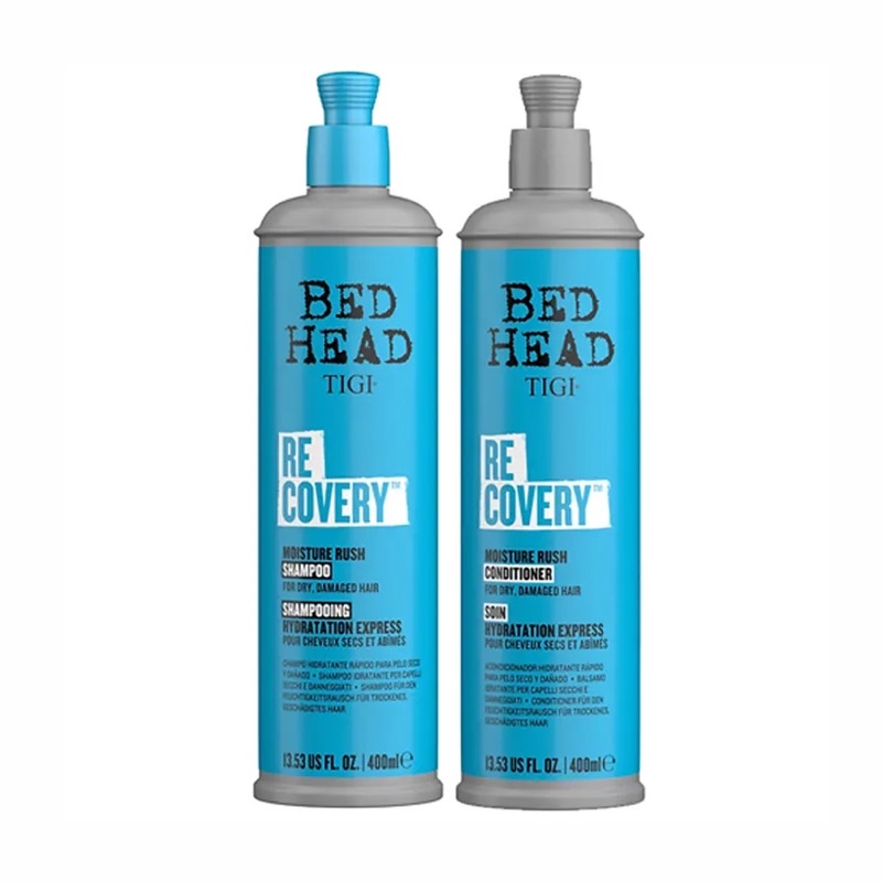 Bộ Dầu Gội Xả Tigi Bed Head Recovery dưỡng ẩm cho tóc 400ml