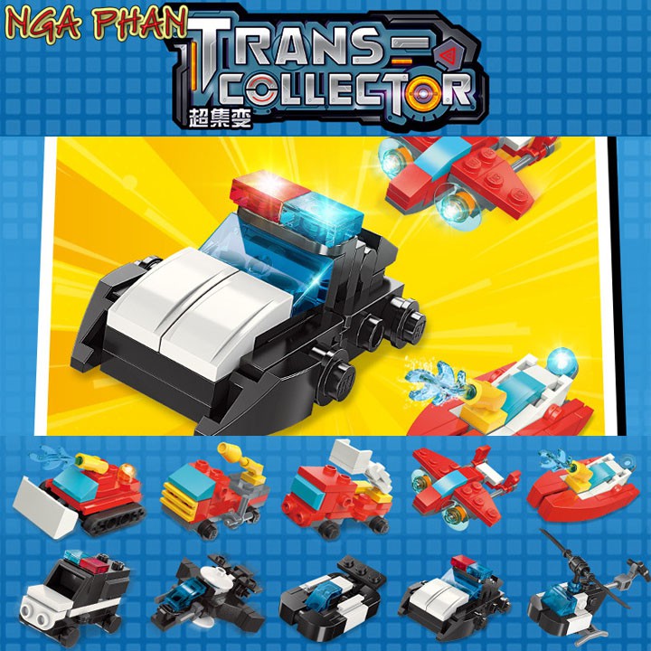 1 Hộp Biệt Đội Đặc Nhiệm Cực Đẹp Đồ Chơi Xếp Hình Lắp Ráp Lego Enlighten Qman MOC DIY