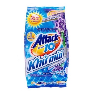 Bột giặt Attack khử mùi 360g