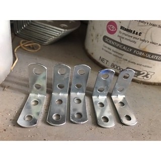 Ke mini 4 lỗ, ke l bắt tường, gỗ, sắt combo 10 cái