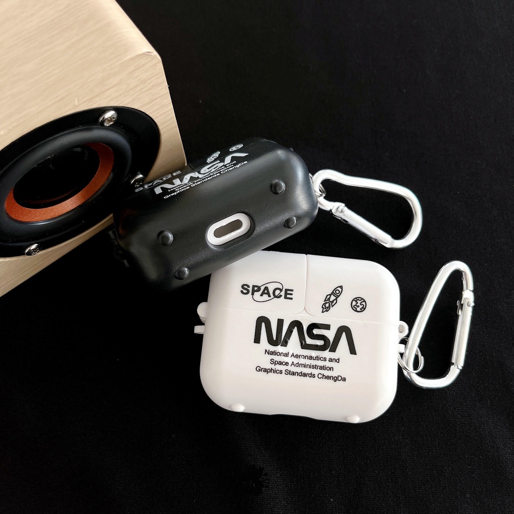 NASA Vỏ Bảo Vệ Hộp Sạc Tai Nghe AirPods3gen 2021 AirPods3 AirPodsPro Airpods2 Ốp