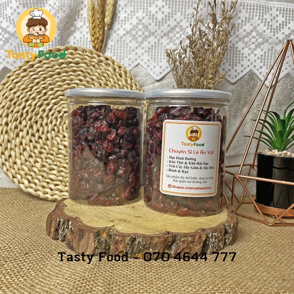 300G Nam Việt Quất Tasty Food | Hàng chất lượng thượng hạng | HOÀN ĐỔI 100% nếu không như mô tả