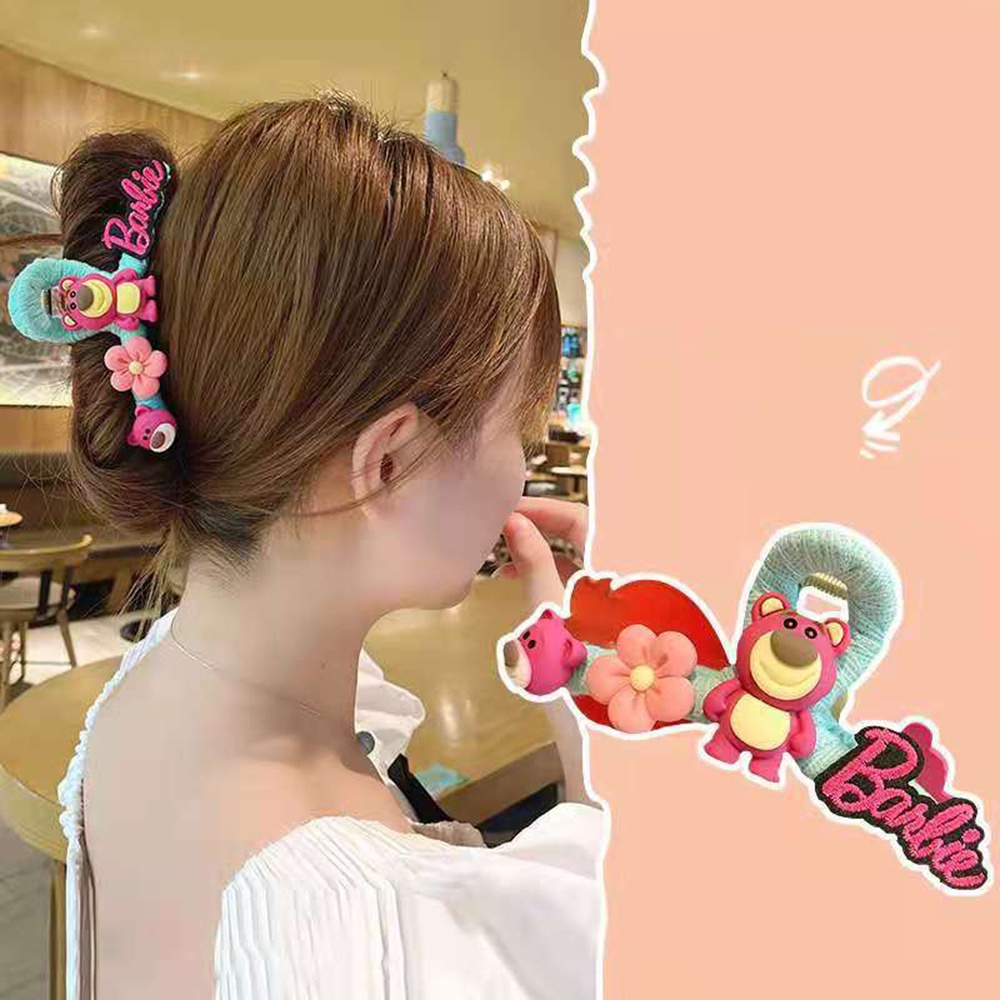 Kẹp tóc hình chú gấu/ chú thỏ dễ thương cho bé gái