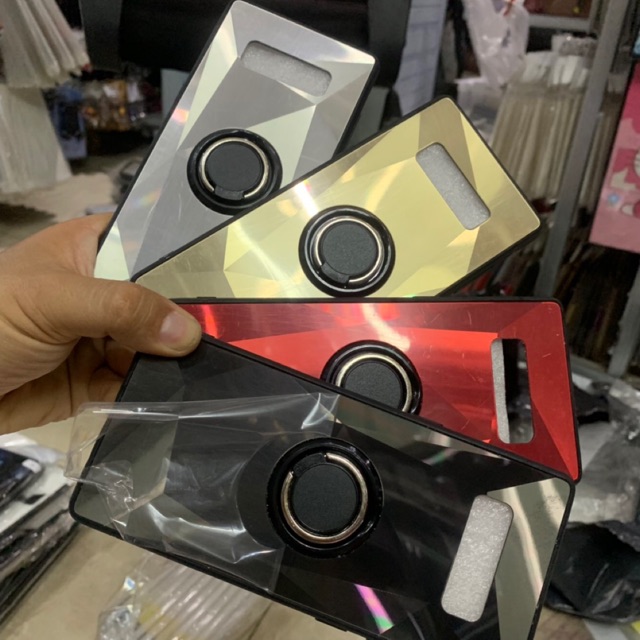 Ốp lưng samsung note 8 vân 3D có iring