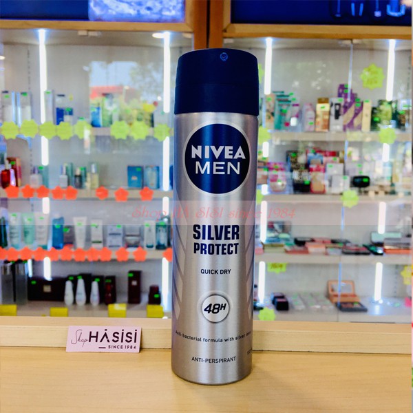 XỊT KHỬ MÙI TOÀN THÂN NIVEA - Silver Protect For Men 150ml