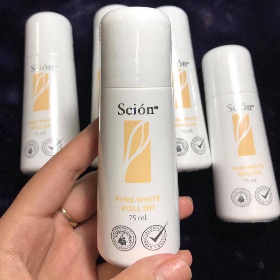 [Hàng Sẵn] Lăn Khử Mùi Scion Pure White Roll On - Lăn Nách Scoin Nuskin