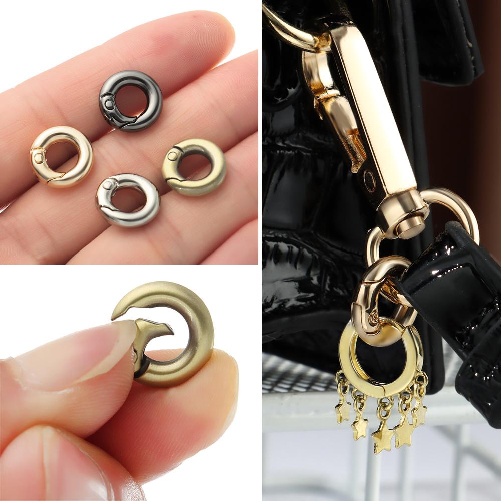 Khóa Chữ O Bằng Hợp Kim Kẽm 7mm Chuyên Dụng Cho Túi Xách
