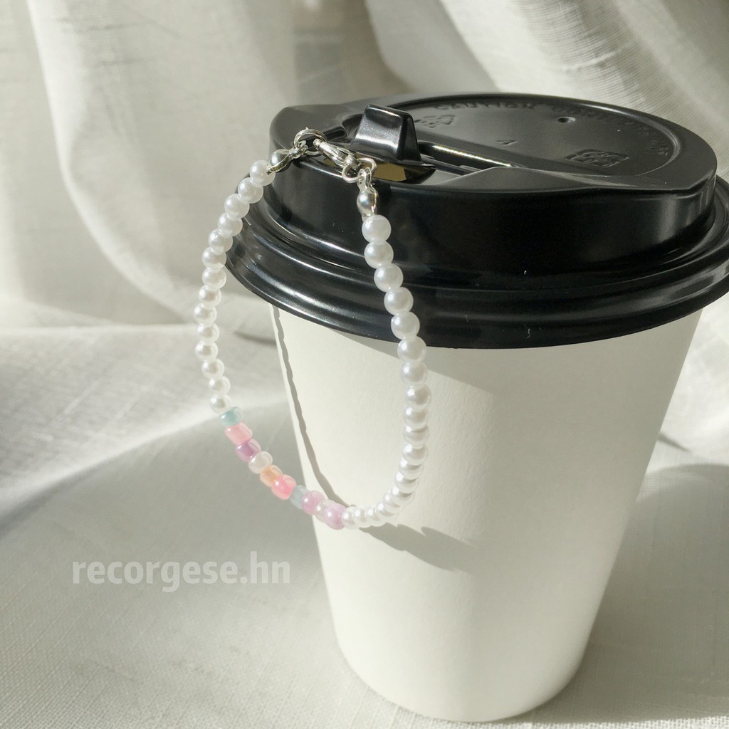 Vòng tay handmade hạt/ pastel trơn/ mix nhiều màu (nhận custom theo yêu cầu)
