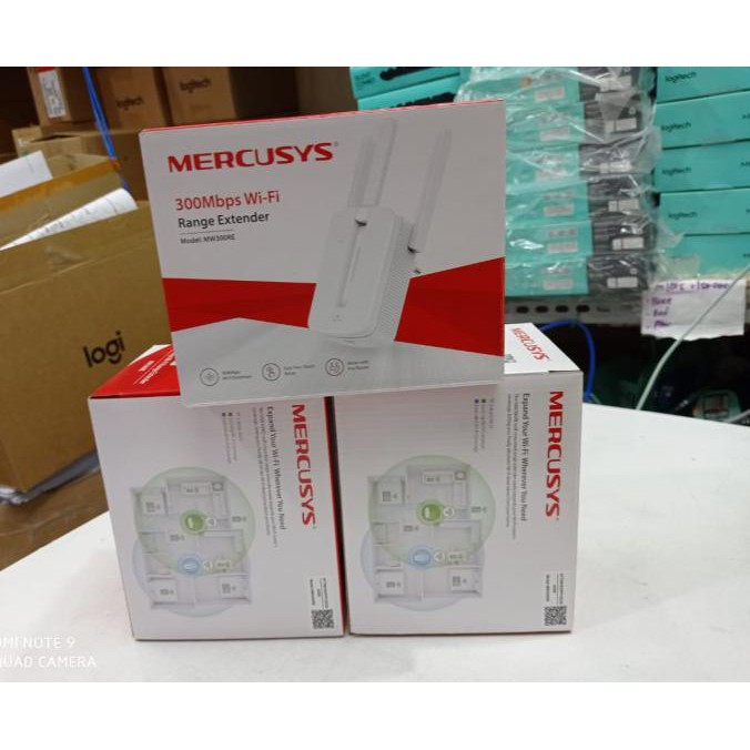 Thiết Bị Khuếch Đại Sóng Wifi Mercusys Mw300Re 300mbps | BigBuy360 - bigbuy360.vn