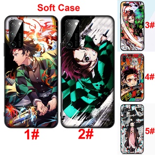 Ốp Điện Thoại Dẻo Họa Tiết Hoạt Hình Demon Slayer Cho Samsung Galaxy A02 A60 A70 A70S A12 A32 A42 A52 A72 4G 5G M40 F62