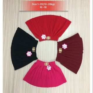 Chân váy xếp ly cho bé gái