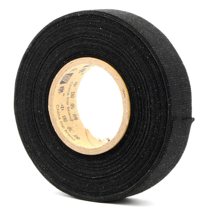 Cuộn băng vải dính 19mmX15m màu đen
