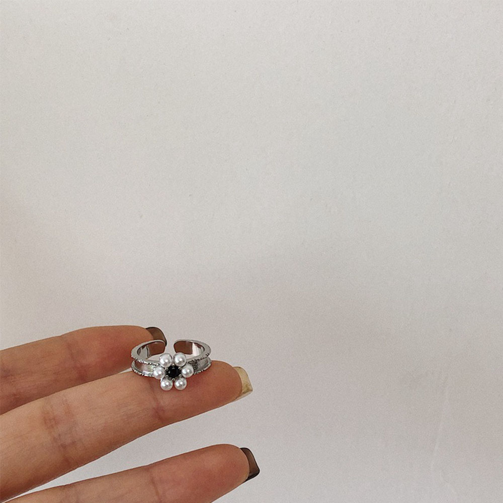 Nhẫn Hợp Kim Đính Ngọc Trai Nhân Tạo Xinh Xắn Thời Trang Cho Phụ Nữ