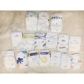 Combo 16 miếng thử bỉm đủ size các loại cho bé