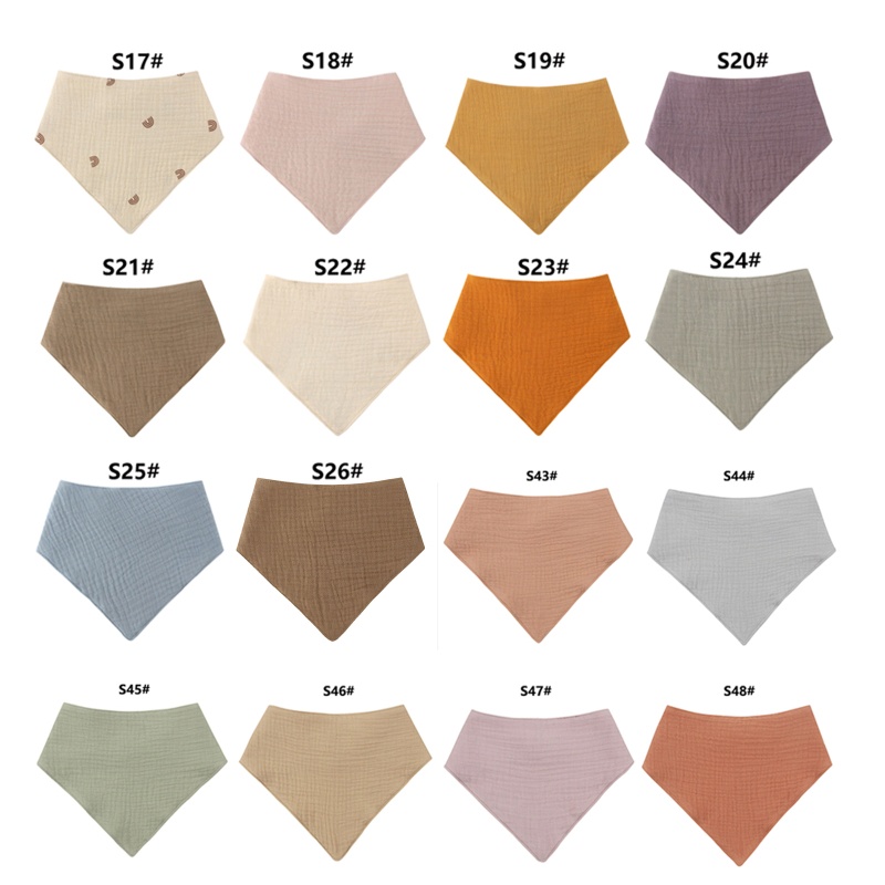 Yếm Ăn Cotton Có Túi Chống Tràn Phong Cách Hợp Thời Trang Cho Bé Trai