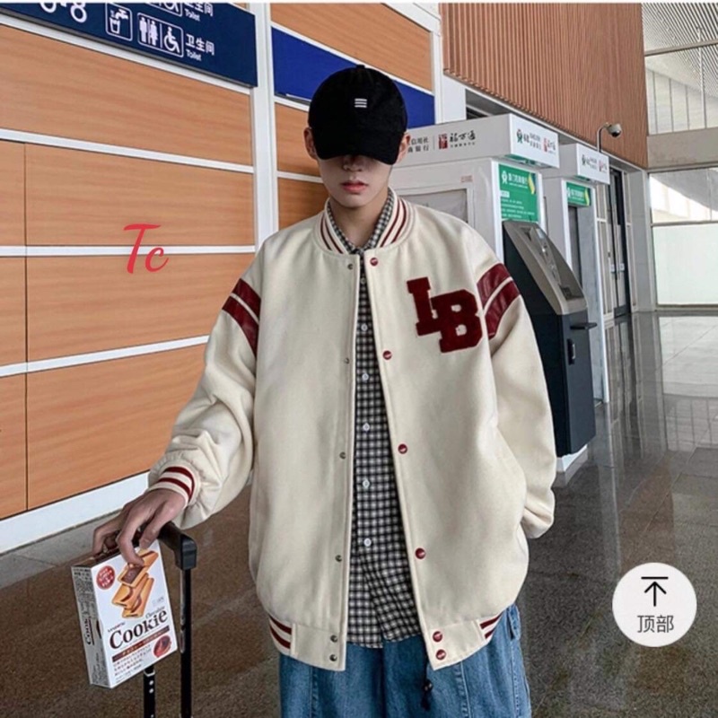 Áo bomber nỉ LBLB TC12 | BigBuy360 - bigbuy360.vn