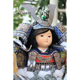 Búp bê Samurai , búp bê Nhật Bản .  6N XÁM