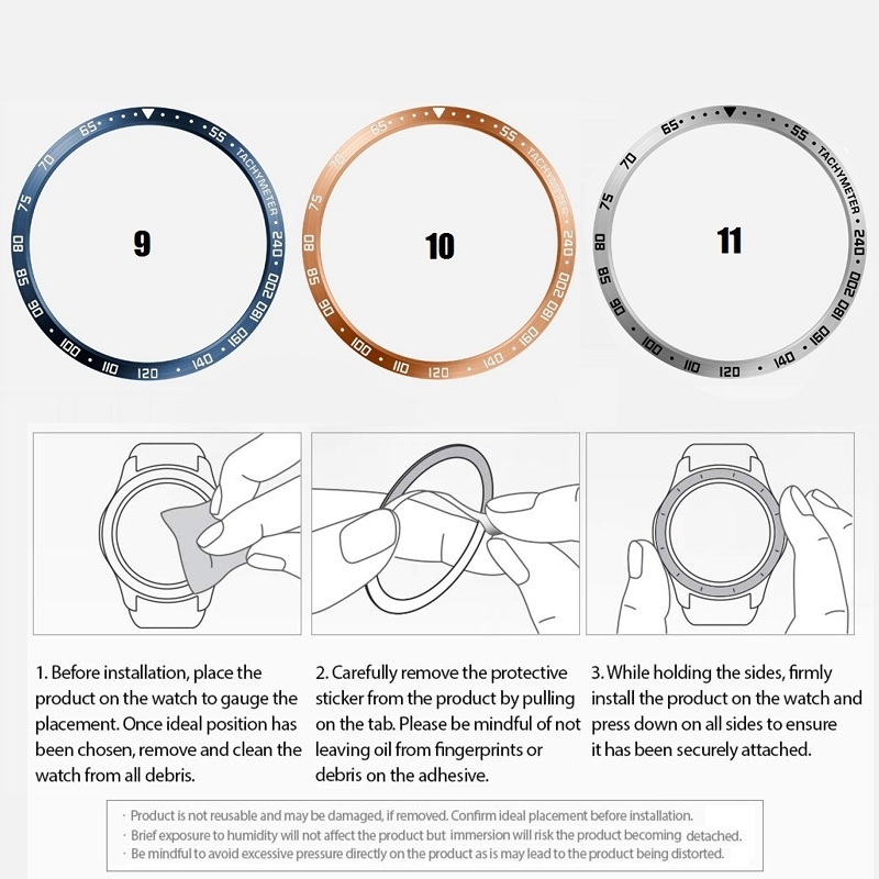 Viền Nhôm Cho Đồng Hồ Thông Minh Samsung Galaxy Watch 3 41mm / 45mm | BigBuy360 - bigbuy360.vn