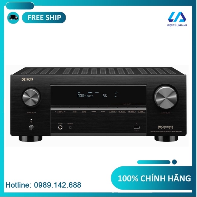 Amply Denon AVC-X3700H Hàng chính hãng bảo hành 12 tháng toàn quốc