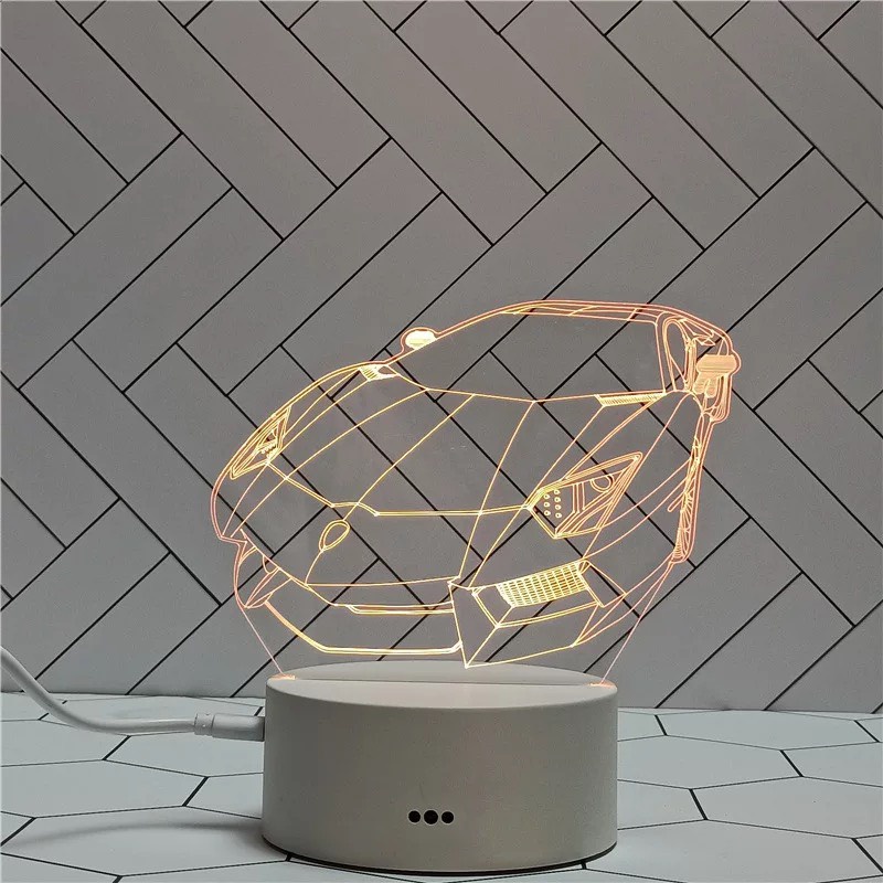 【TAILORLE】Đèn ngủ, đèn led 3D trang trí nhiều mẫu làm quà tặng hoặc trang trí phòng ngủ