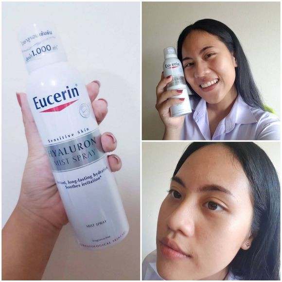 Eucerin - Xịt dưỡng ẩm cho da nhạy cảm Eucerin Hyaluron Mist Spray 50ml - 150ml