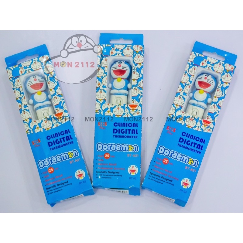 Nhiệt kế điện tử kẹp nách thái Doraemon Doremon