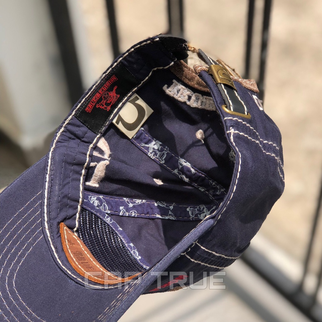 ]Mũ Lưỡi Trai Thời Trang  Nam Nữ - Nón Ông Địa TRUE RELIGION Địa 79 U