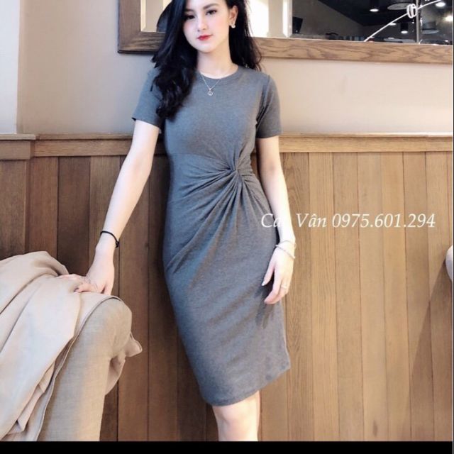 Váy xoắn eo body