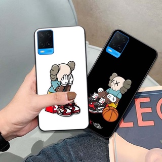 Ốp lưng Oppo A54 4G / A54 5G gấu caro cá tính siêu đẹp