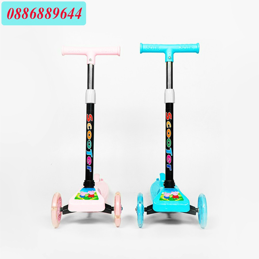 Xe Trượt Scooter 3 Bánh Cho Trẻ Em 2 Màu HY-01 KhoTongGiayPatin