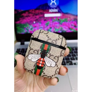Ốp airpods da cao cấp lv thương hiệu nổi tiếng- shoppe trợ giá