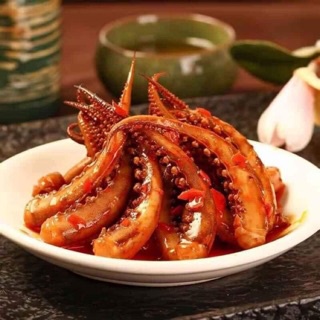 Hộp 20 gói râu mực sốt cay Tứ Xuyên