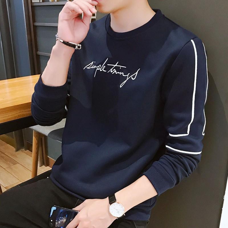 Áo thun nam tay dài 💚𝐅𝐑𝐄𝐄𝐒𝐇𝐈𝐏💚Sweater  nam  nữ freesize form rộng unisex xanh đen mềm mịn, thoáng mát, co giãn tốt.