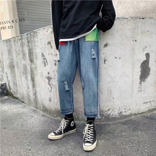 [ FREE SHIP ĐƠN 99K ] Quân Jean Basic Nam Dáng Baggy  Sắn Gấu