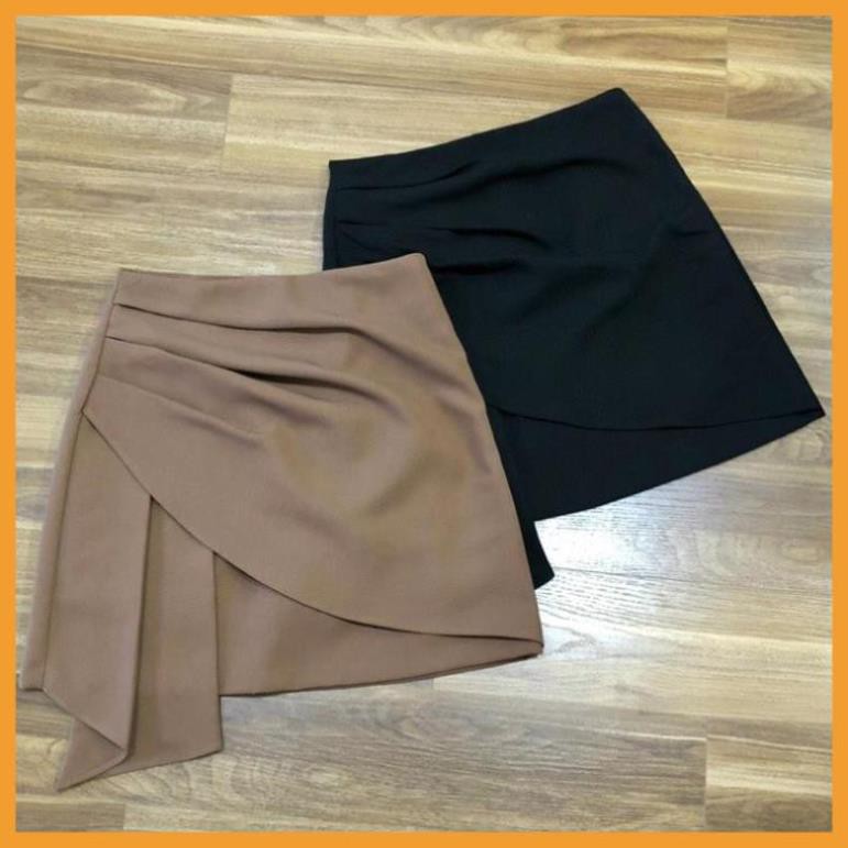 [FREESHIP]  CHÂN VÁY XẾP LY ☘️ chất umi vạt chéo ☘️ thời trang công sở | BigBuy360 - bigbuy360.vn
